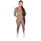 “B.H.A.G” Women 3pc. Tracksuit/ Without Thumbholes