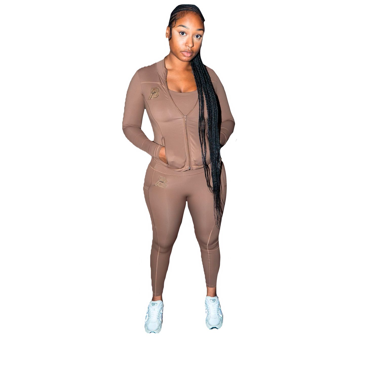 “B.H.A.G” Women 3pc. Tracksuit