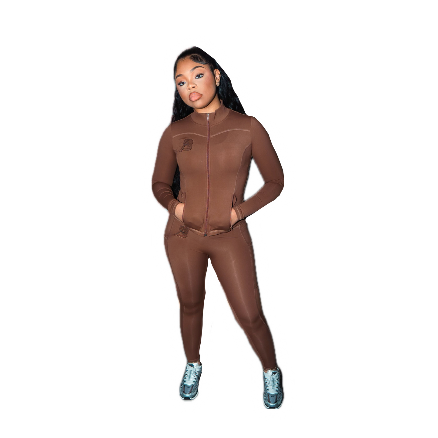 “B.H.A.G” Women 3pc. Tracksuit
