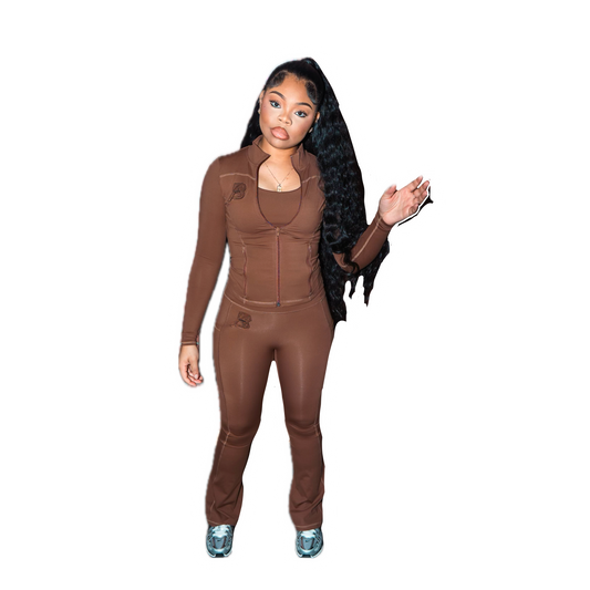“B.H.A.G” Women 3pc. Tracksuit