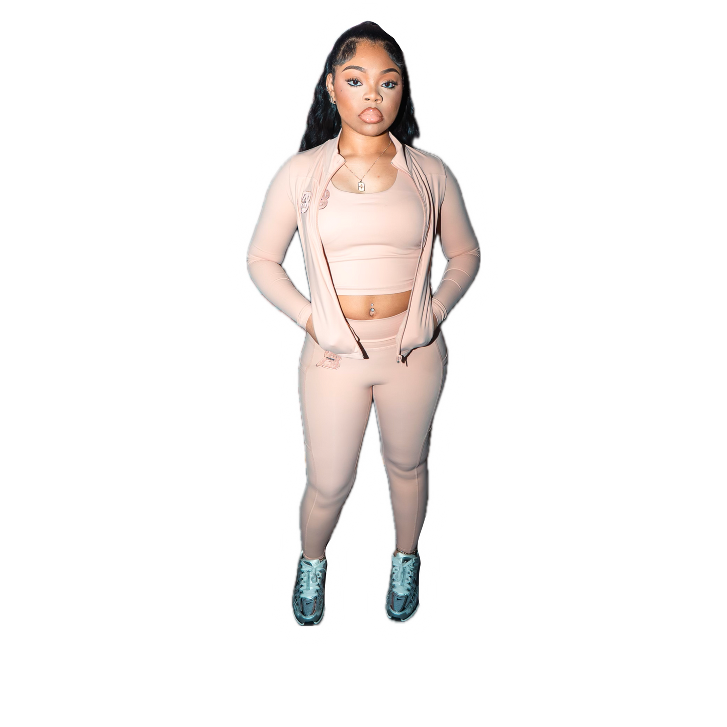 “B.H.A.G” Women 3pc. Tracksuit